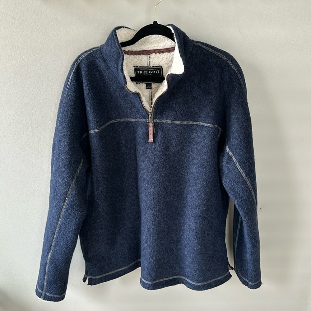 True Grit Quarter Zip Pullover